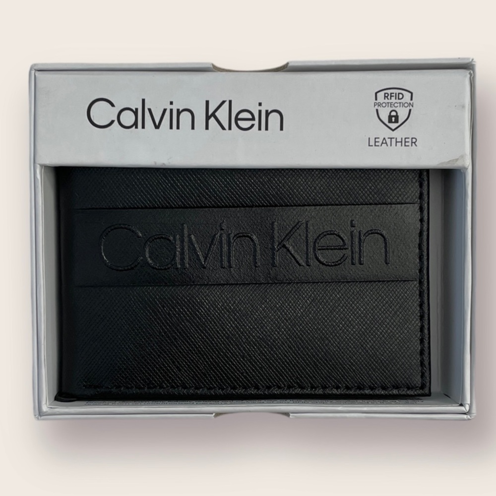 Calvin Klein Passcase Leather Wallet